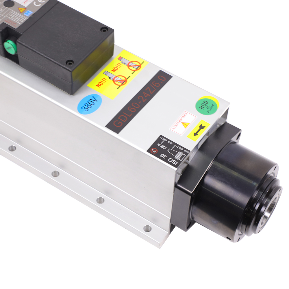 Air Cooling 6Kw ISO30 High Spe - đánh giá và giá Spindle Motor