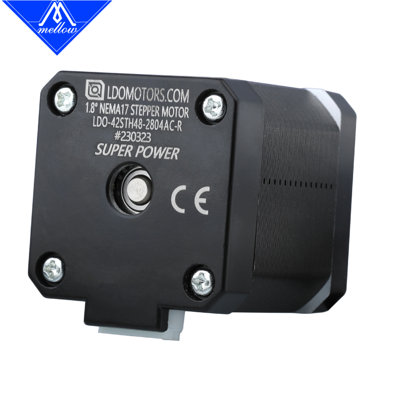Êm Dịu LDO Nema 17 Bước 42STH4 - đánh giá và giá Stepper Motor Nema17