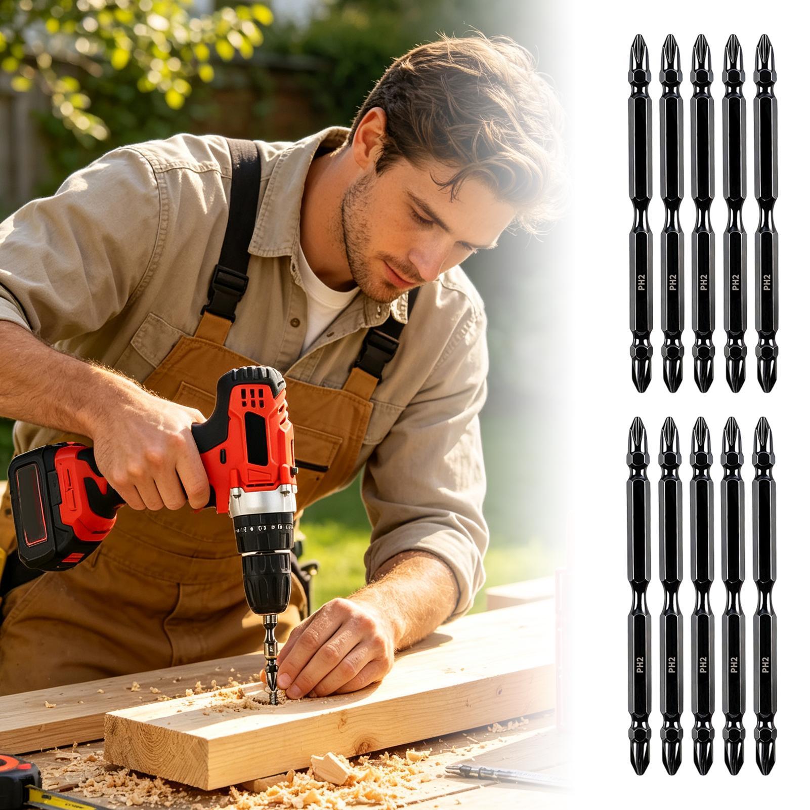 Magnetic Drill Bits Double-End - đánh giá và giá End Mill Set