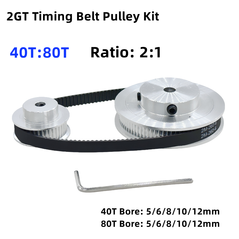 2GT 2M 80Teeth 40T GT2 40Teeth - đánh giá và giá Gt2 Belt