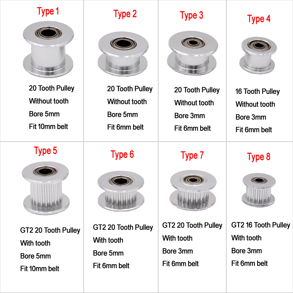 10 Chiếc GT2 Idler Thời Gian R - đánh giá và giá Gt2 Belt