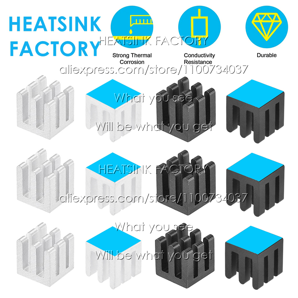 10x10x10mm Aluminum Heatsink C - đánh giá và giá Aluminium Extrusion