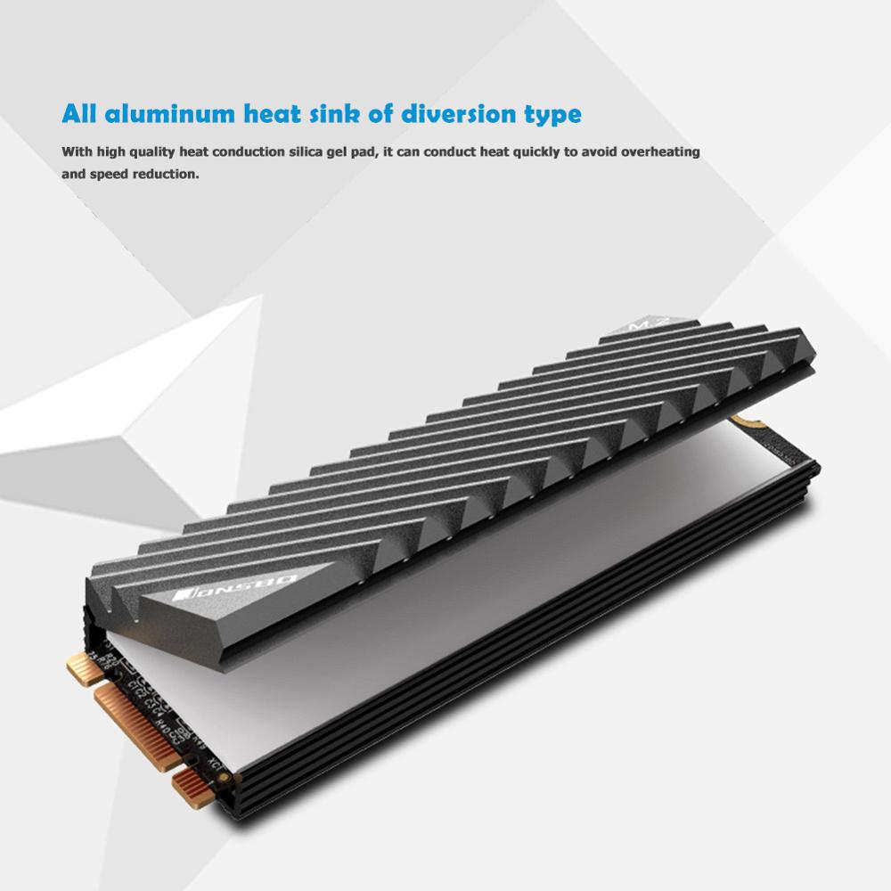 Jonsbo M2 2280 SSD Aluminum He - đánh giá và giá Aluminium Extrusion