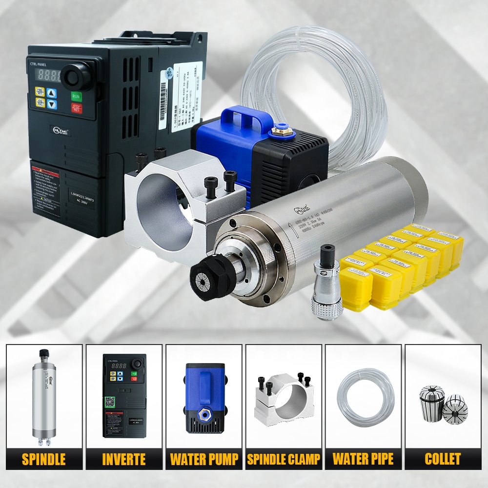 220V ER20 2.2kw 80mm Water Coo - đánh giá và giá Spindle Motor