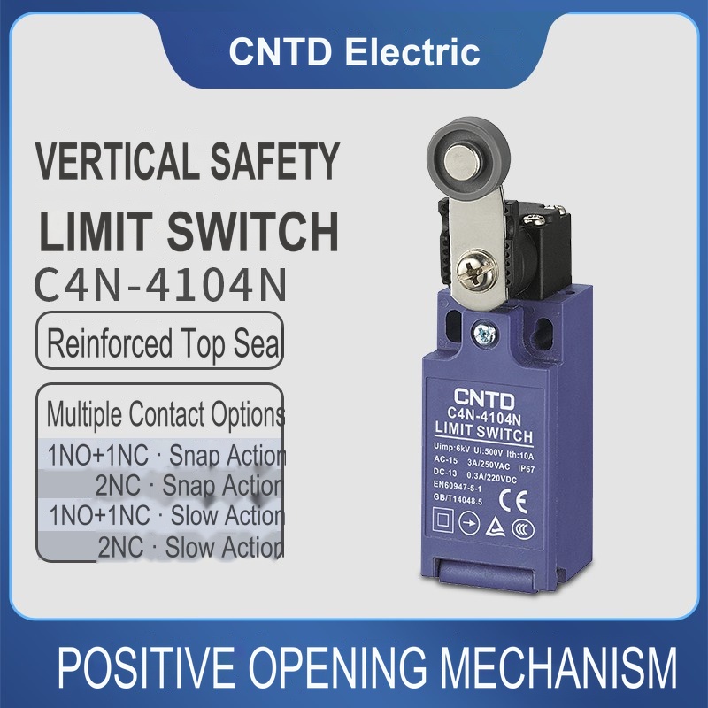 CNTD C4N-4104N Vertical Safety - đánh giá và giá Limit Switch