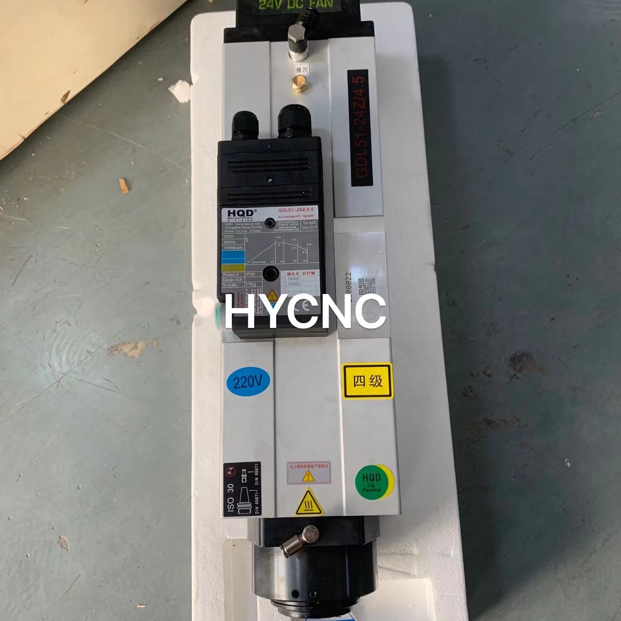 4.5 Kw Atc Spindle Iso30 Motor - đánh giá và giá Spindle Motor