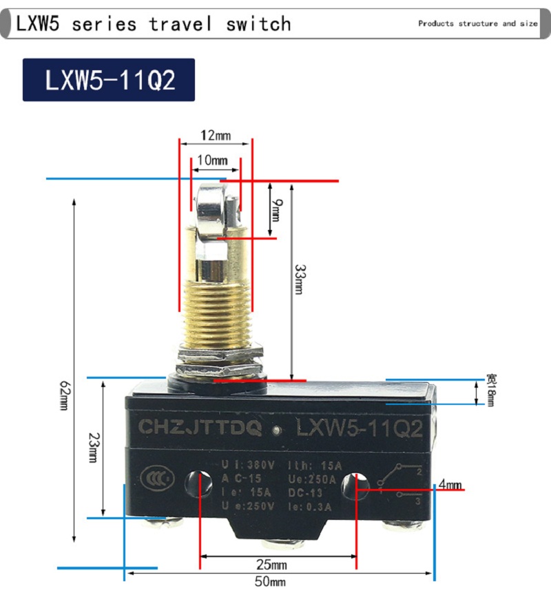 CHZJTTDQ Đồng Điểm Thì Công Tắ - đánh giá và giá Limit Switch