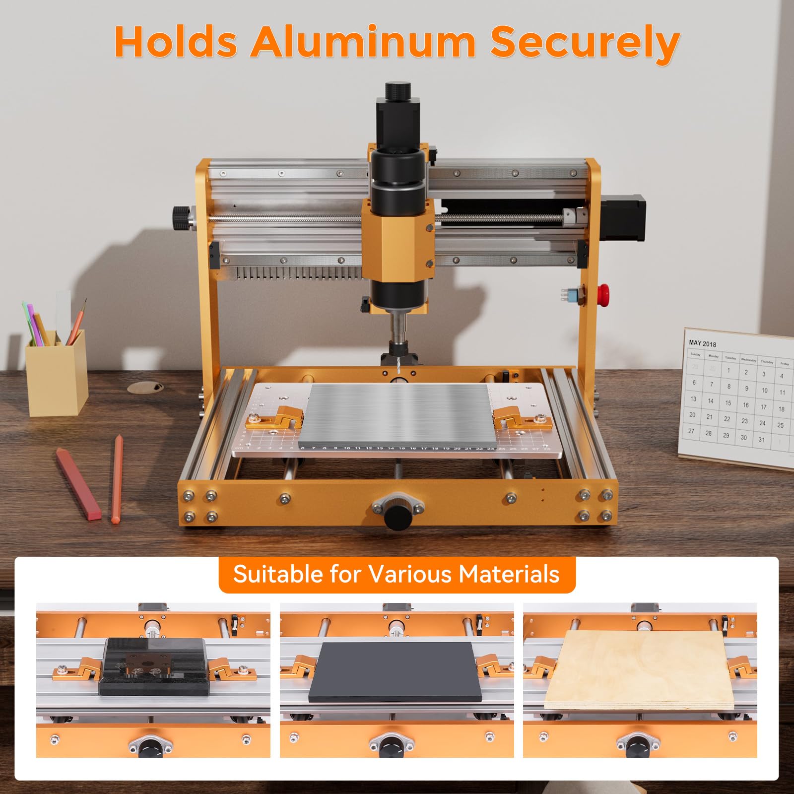 Aluminum Tiger Claw for 3018 C - đánh giá và giá 3018 Cnc