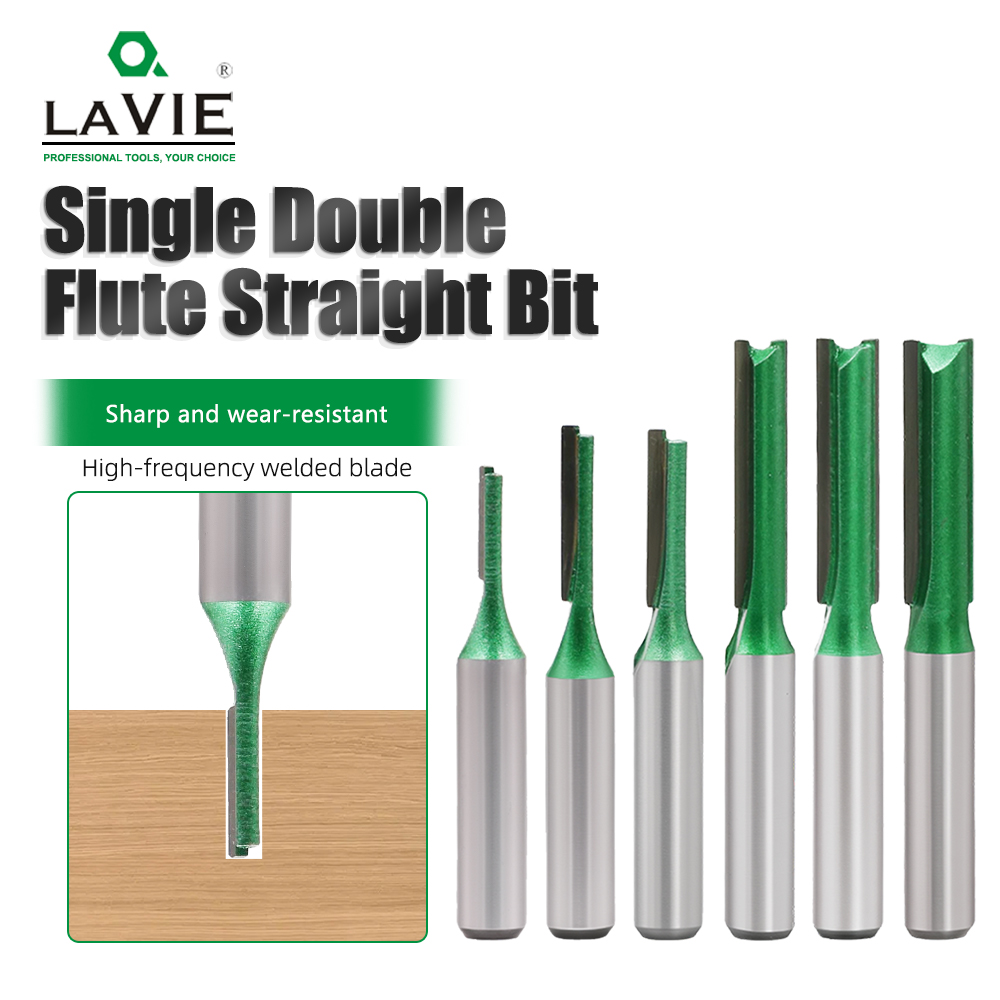 LAVIE 8mm Shank 6Pcs Slotting  - đánh giá và giá End Mill Set
