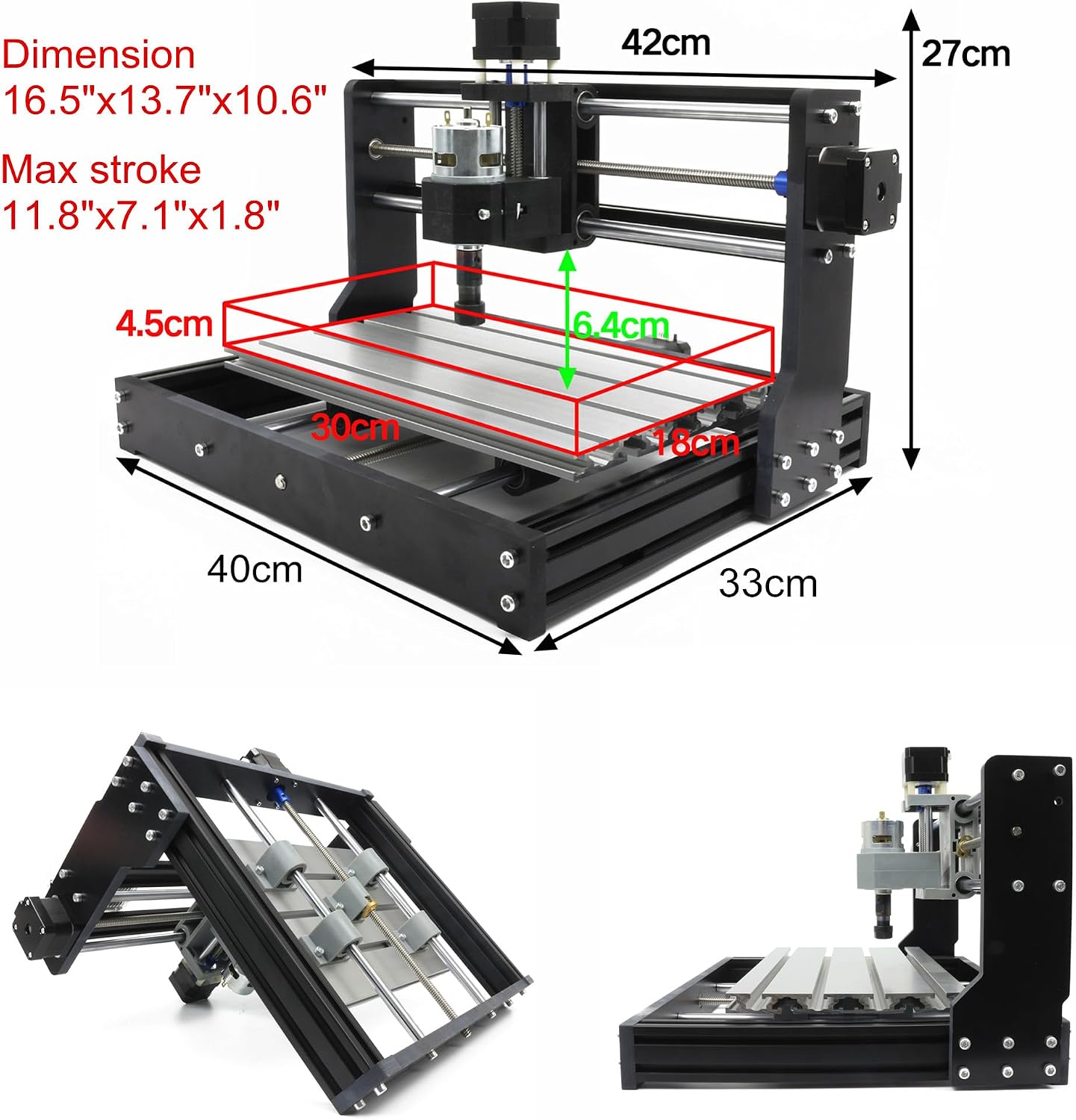 3 Axis 3018-PRO CNC Router Min - đánh giá và giá 3018 Cnc