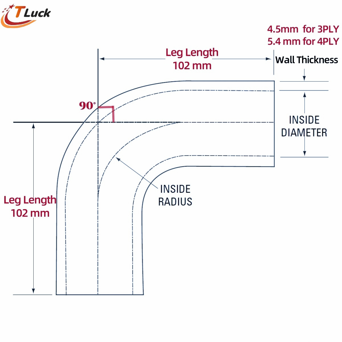 90 Degree Elbow Hose 90° Bend  - đánh giá và giá Coupling 8Mm