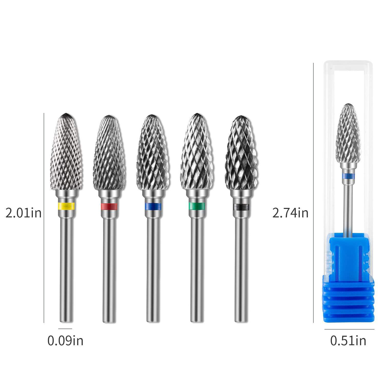1/5Pcs Tungsten Steel Nail Dri - đánh giá và giá Carbide End Mill