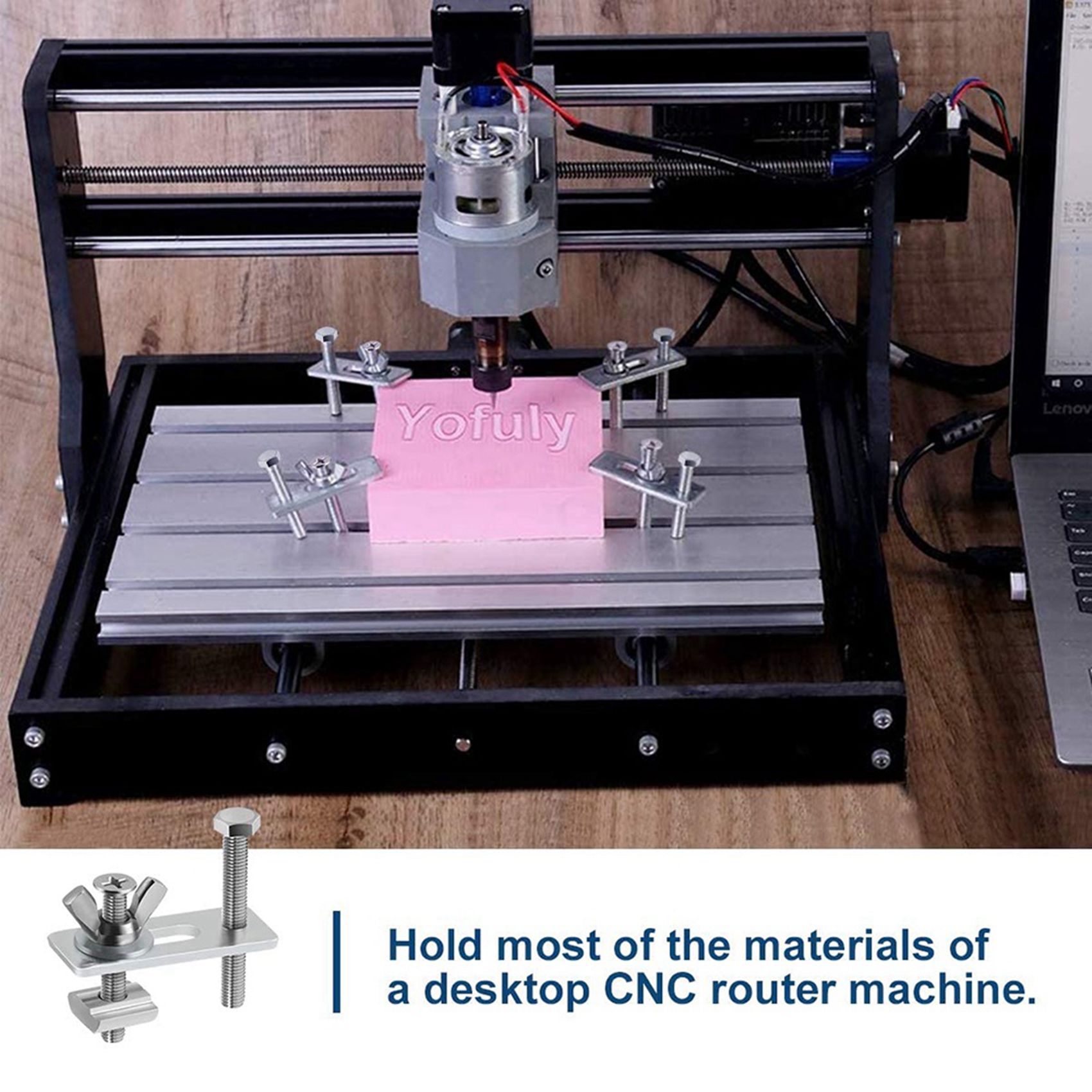 A19F-8 Pack T-Track Clamp,Mini - đánh giá và giá 3018 Cnc