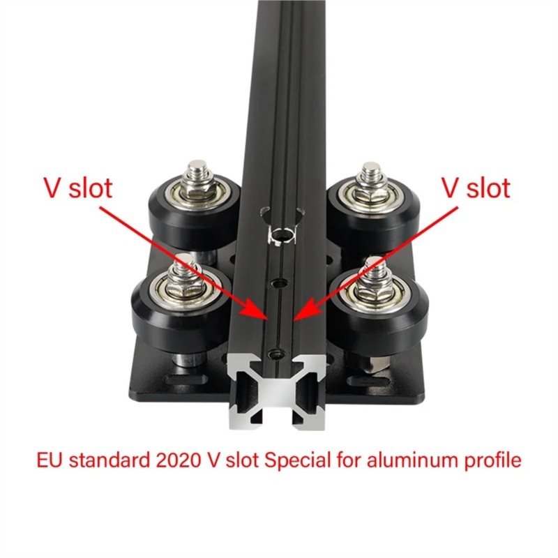 3D Printer Pulley 2020 V-Openb - đánh giá và giá V Slot Wheel