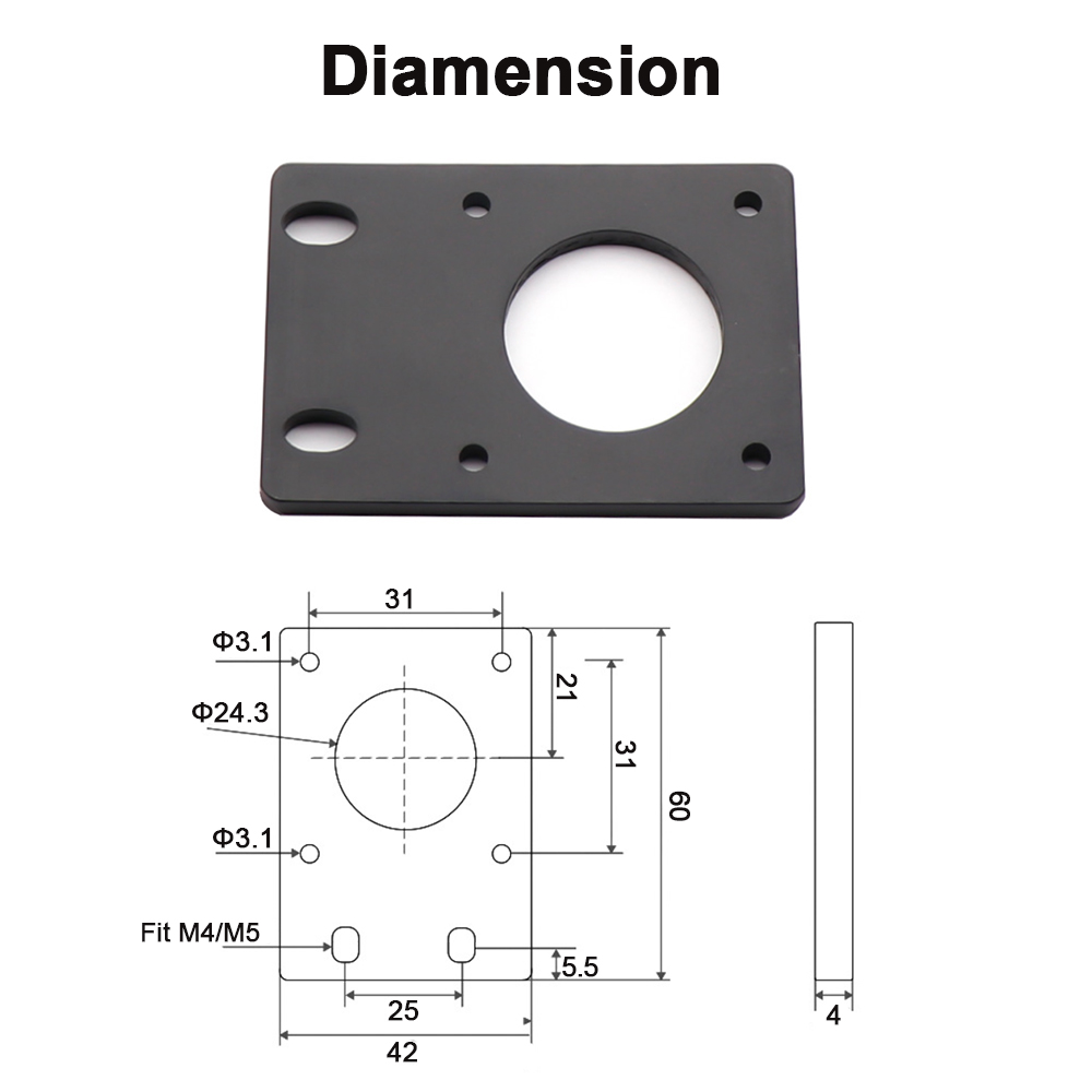 NEMA 17 Stepper Motor Bracket, - đánh giá và giá Stepper Motor Nema17