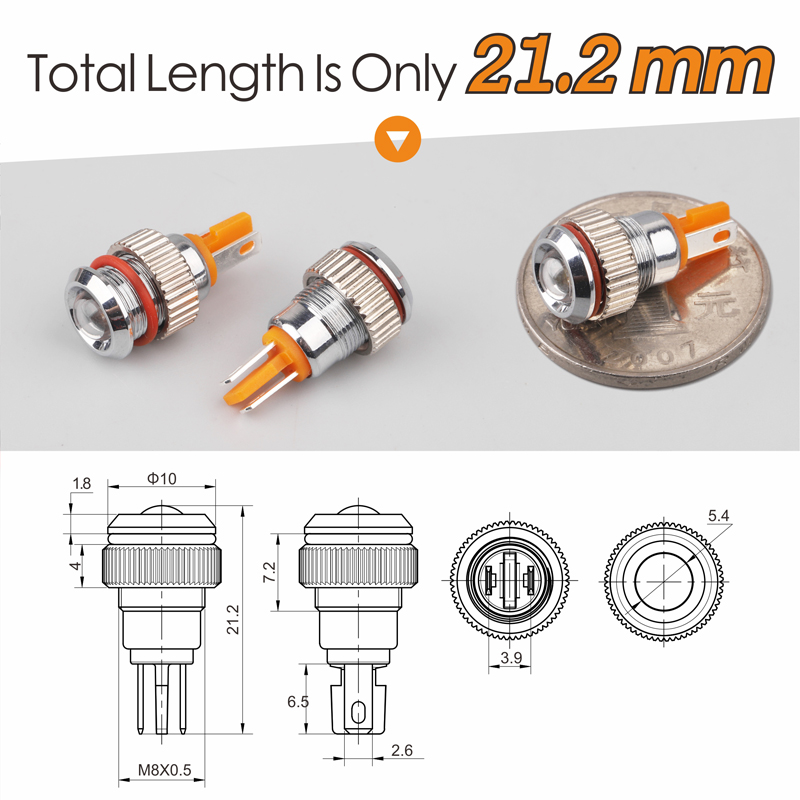 LANBOO 8mm High Brightness Met - đánh giá và giá Coupling 8Mm