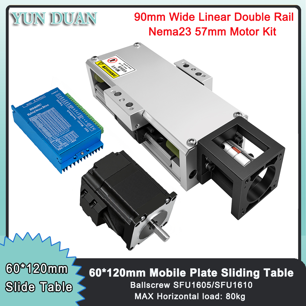 Enclosed Module Linear Rail Gu - đánh giá và giá Nema23 Stepper