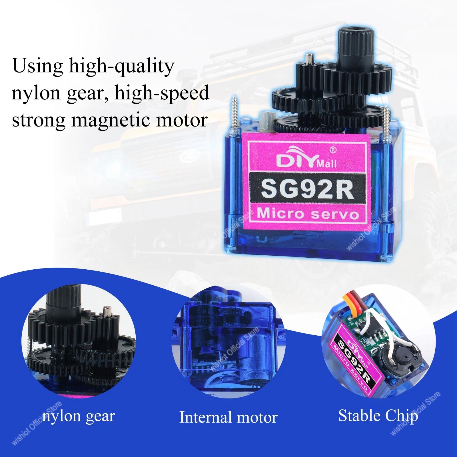 SG92R Micro Servo Motor 4.8-6V - đánh giá và giá Servo 9G