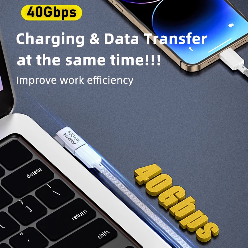 PD140W USB3.1 Type C to USB C  - đánh giá và giá Coupling 8Mm