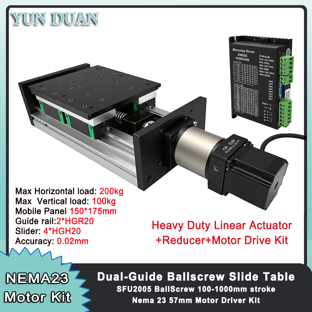 200KG Heavy Load Ballscrew Sli - đánh giá và giá Ball Screw