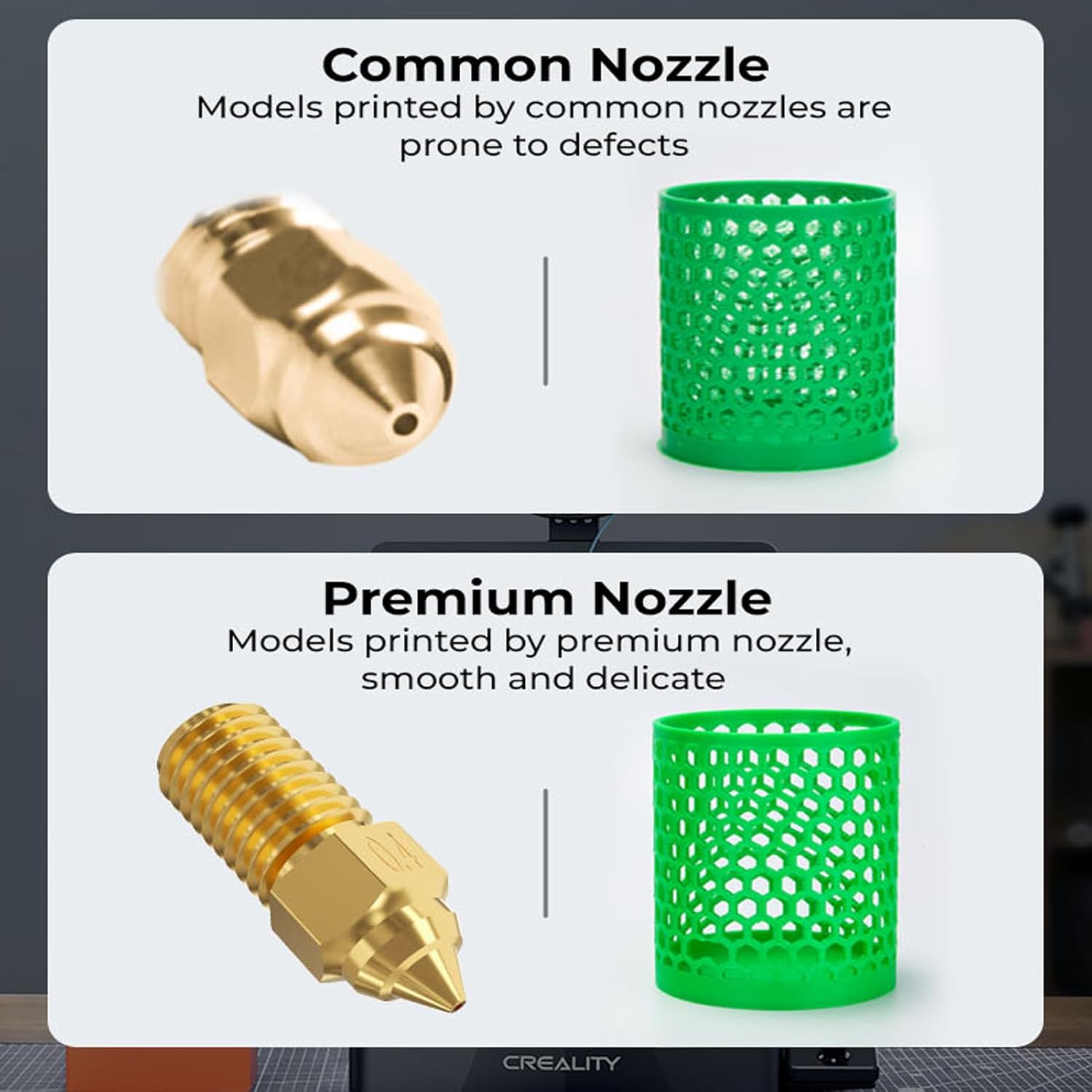 Creality Ender 3 V3 SE Nozzle  - đánh giá và giá Aluminium Profile 2020