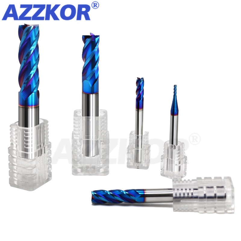 HRC70 4F Milling Cutter Alloy  - đánh giá và giá End Mill Set