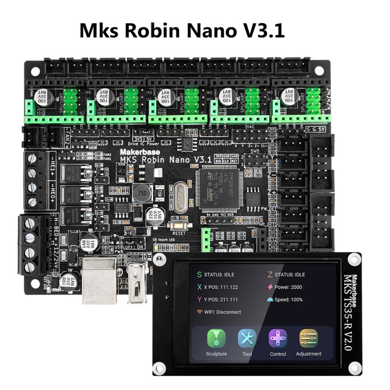 Makerbase MKS Robin Nano V3.1  - đánh giá và giá Lm8Uu Bearing
