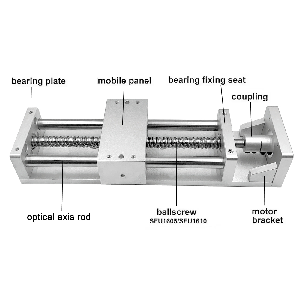 XYZ Axis Linear Rail Guide Sli - đánh giá và giá Nema23 Stepper
