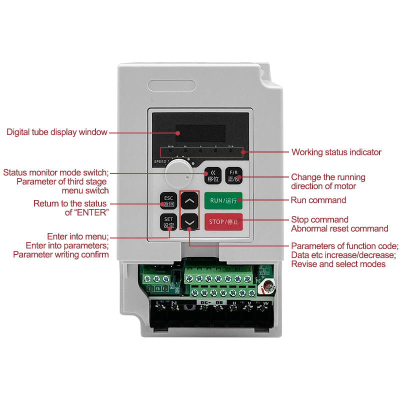1.5kw 110v/220v/380vac Inverte - đánh giá và giá Spindle Motor